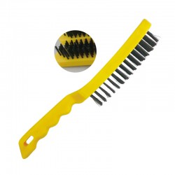 AM-25604A Steel wire brush plastic handle