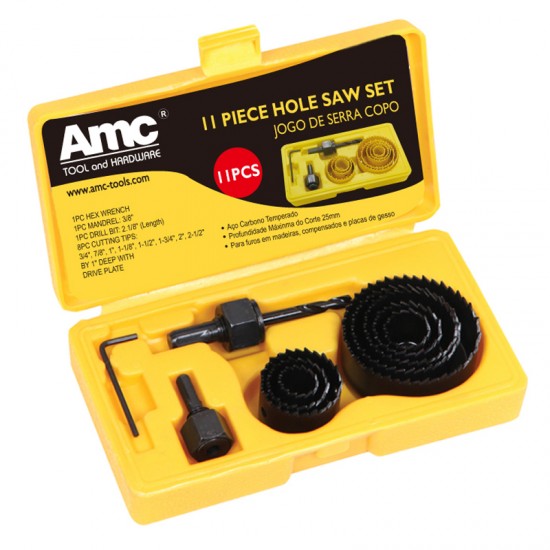 AM-42034 11pcs hole saw set