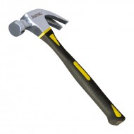 AM-19007B British type claw hammer with double color TPR handle