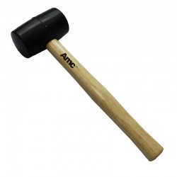 AM-19028A Rubber mallet with wooden handle