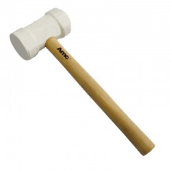 AM-19028D Rubber mallet with wooden handle