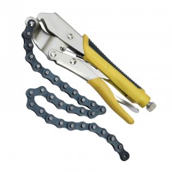 AM-08074A Lock grip plier with chains(TPR handle) 