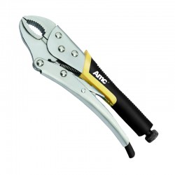 AM-08147R Lock grip plier Long-jaws(TPR handle)