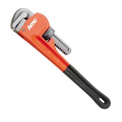AM-18103-2 American type heavy duty pipe wrench black dipped