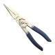 AM-08087 Long nose plier double colour handle CRV