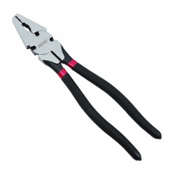 AM-08116 Combination plier double colour dipped handle