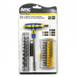 AM-21097 21Pcs metric socket wrench set
