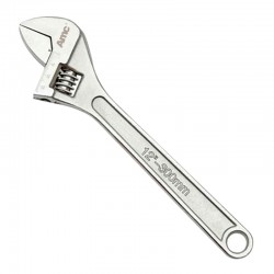 AM-17001 Adjustable wrench chrome plated/matt finished
