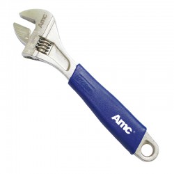 AM-17005 Adjustable wrench with soft grip handle