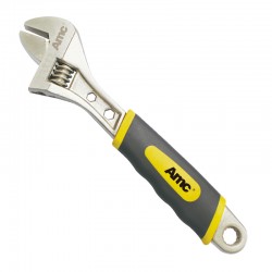 AM-17006 Adjustable wrench with soft grip handle