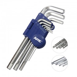 AM-17022 9pcs hex key wrench set