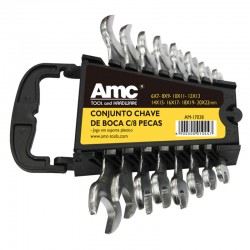 AM-17038.622 8pcs double open end wrench in clamp packing